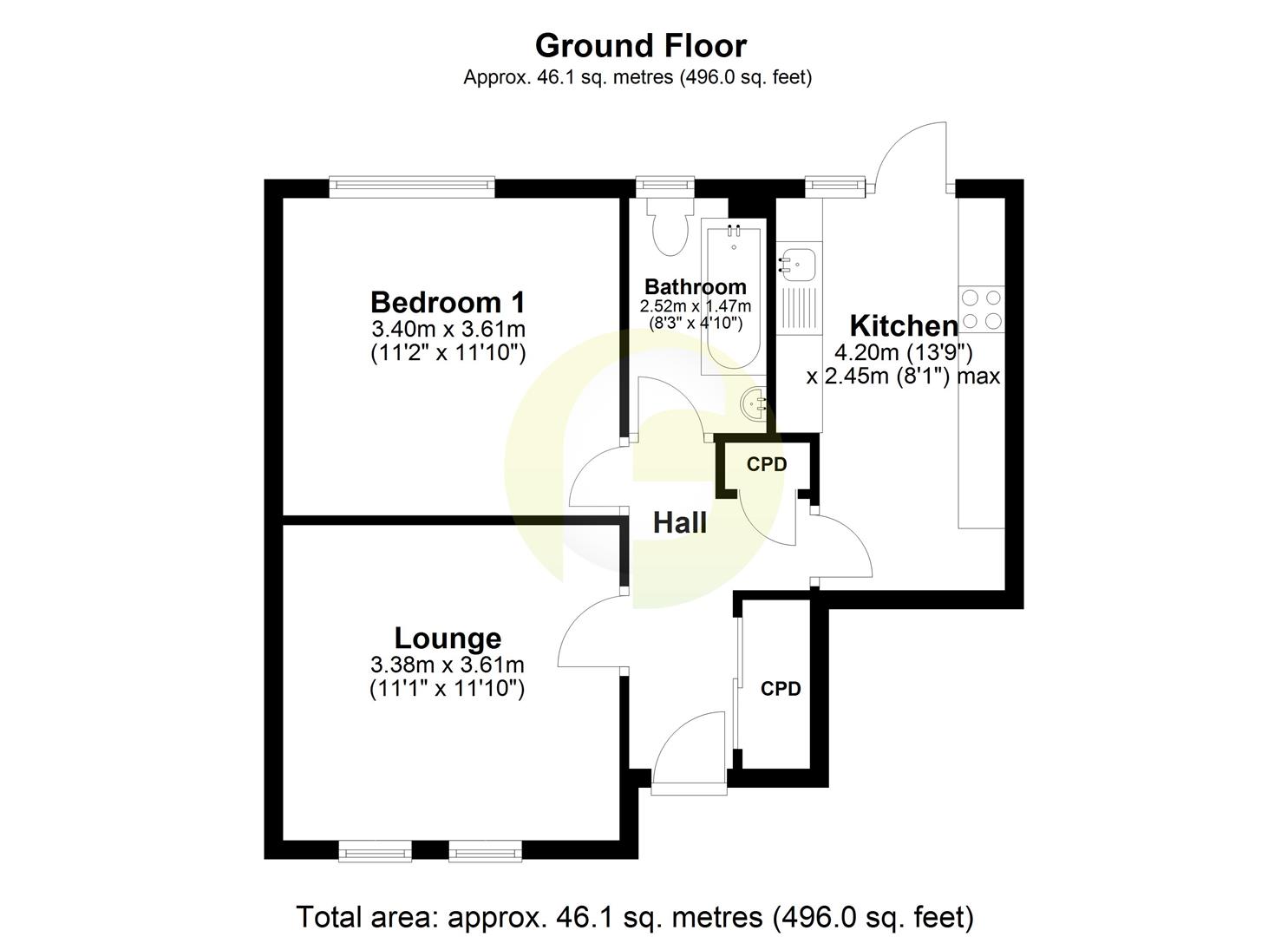 Floorplan.Grey Street, North Shields